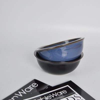 Blue exquisite and beautiful ceramic bowl (5)