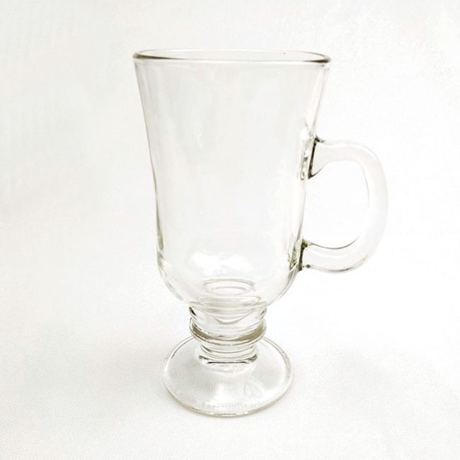 Classic design tall glass mug (3)