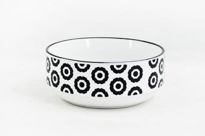 Custom floral pattern ceramic bowl (3)