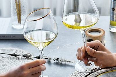 European style large crystal wine glass (6)