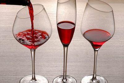 European style oblique wine glass (2)