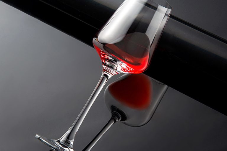 Family set glass red wine goblet (5)