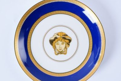 Luxurious western style melamine plate (1)