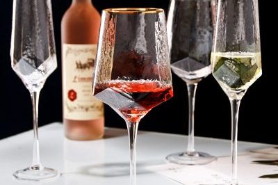 Manufacturer Nordic vintage red wine goblet (3)