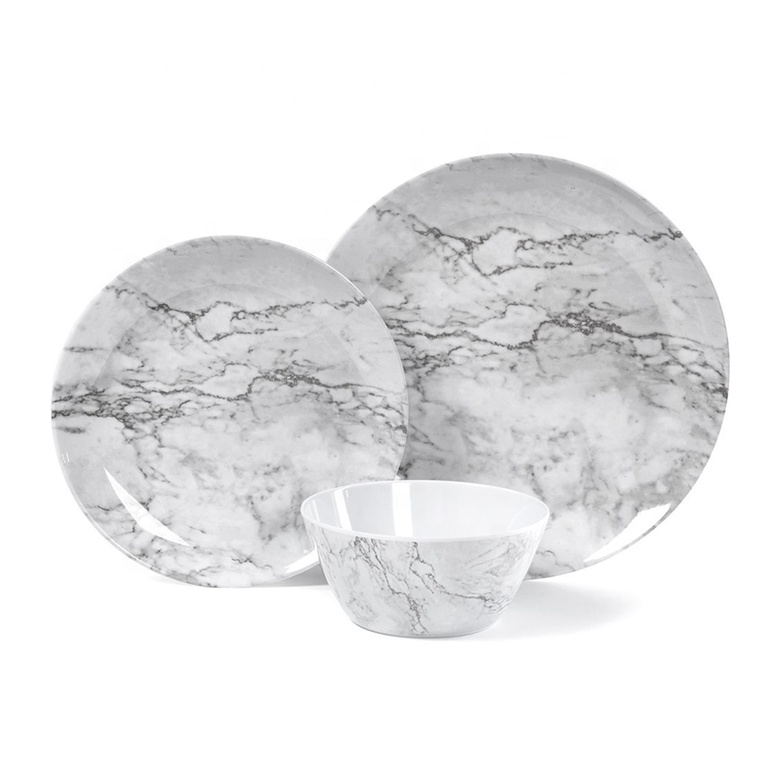 Melamine camping European cutlery set