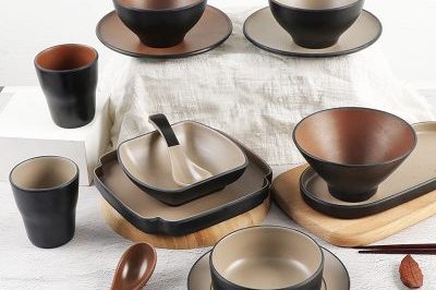 Melamine tableware imitation porcelain set (5)