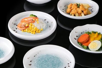 Porcelain melamine thickened tableware set (4)