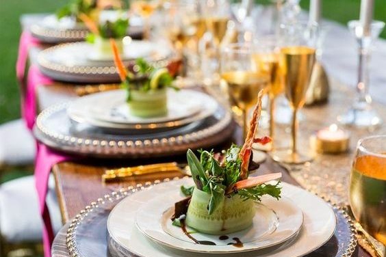 Wholesale beaded elegant glass plates (1)