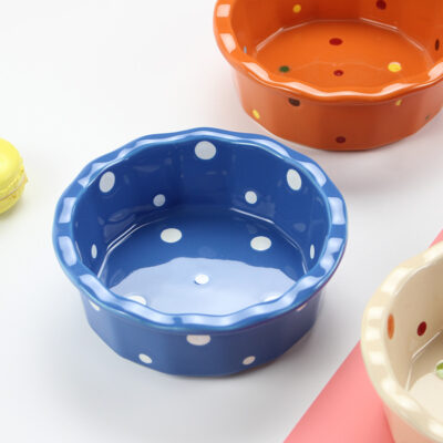 Colorful ceramic bowls for ramen, soup, and salad