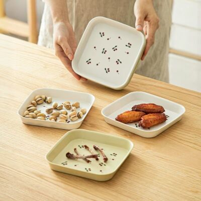 Creative microwave ceramic plates supplier dinnerware