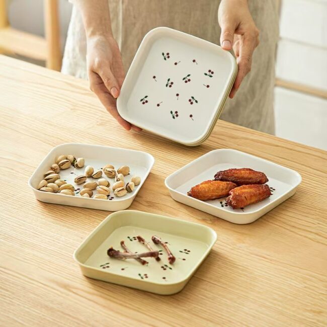 Creative microwave ceramic plates supplier dinnerware