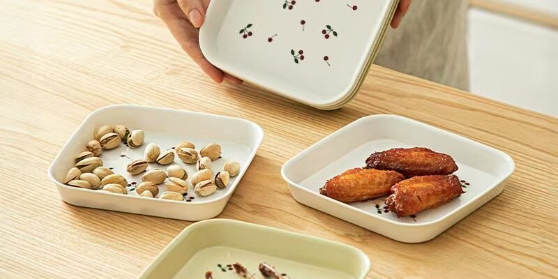 Creative microwave ceramic plates supplier dinnerware