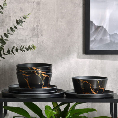 Custom high-quality melamine dinnerware sets factory