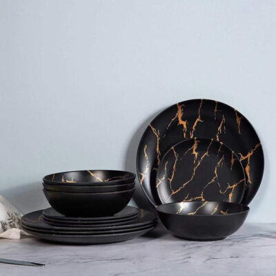 Custom high-quality melamine dinnerware sets factory