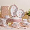 Eco-friendly vintage purple dinnerware sets bulk