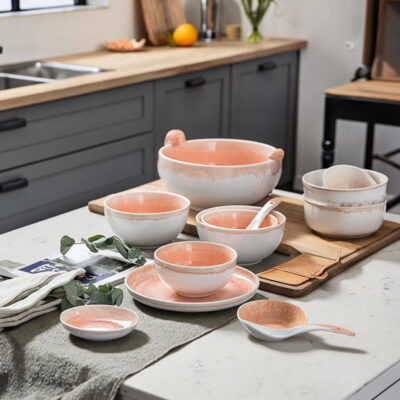 European glazed food dinnerware sets supplier