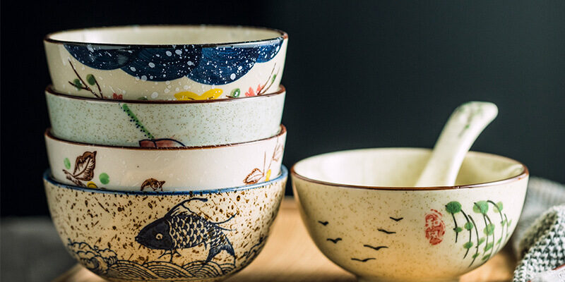 Japanese Ceramic Bowls Supplier Collection (1) Creative Japanese ceramic bowls for dinnerware sets