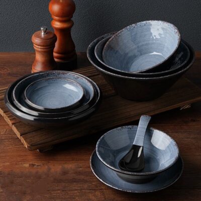 Japanese luxury melamine dinnerware sets factory