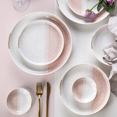 Luxury elegant dinnerware sets factory direct