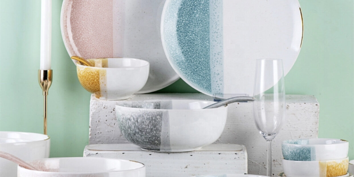 Luxury elegant dinnerware sets factory direct