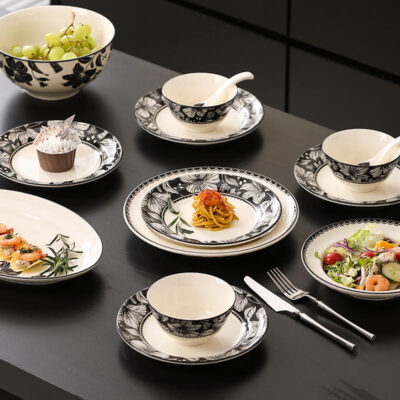 French vintage floral dinnerware sets wholesale