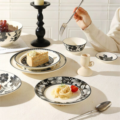 French vintage floral dinnerware sets wholesale