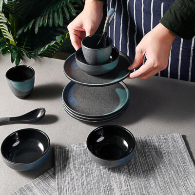 Luxury modern melamine dinnerware sets manufacturer