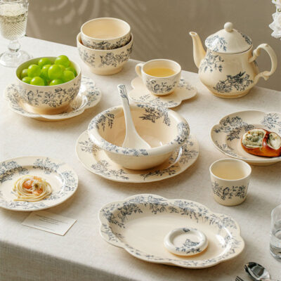 Luxury pattern dinnerware sets supplier collection