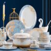 Luxury wedding gift dinnerware sets factory collection