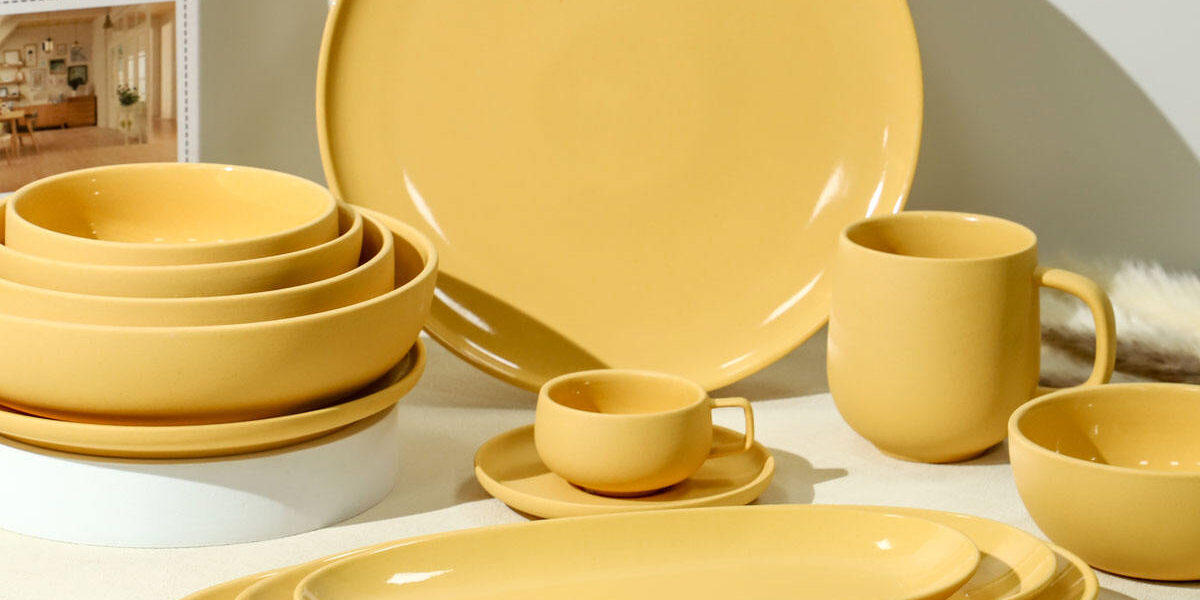 Modern design home dinnerware sets manufacturer