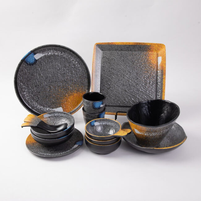 Japanese melamine dinnerware sets manufacturer collection