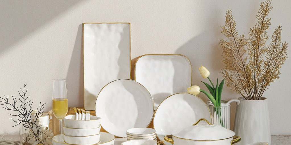 Nordic modern design dinnerware sets supplier