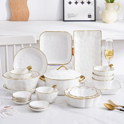 Nordic modern design dinnerware sets supplier