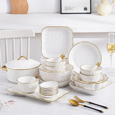 Nordic modern design dinnerware sets supplier