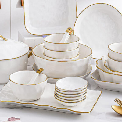 Nordic modern design dinnerware sets supplier