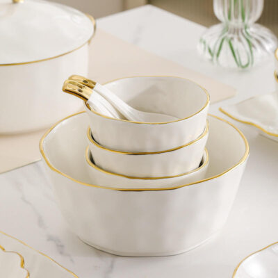 Nordic modern design dinnerware sets supplier
