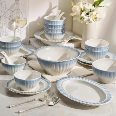 French style home new dinnerware sets collection