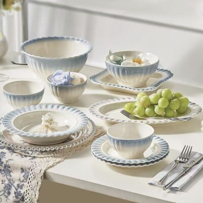 French style home new dinnerware sets collection