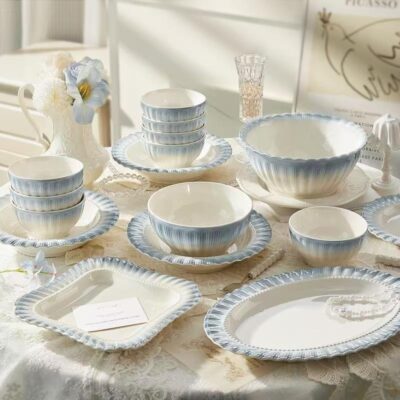 French style home new dinnerware sets collection