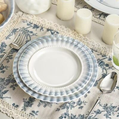 French style home new dinnerware sets collection