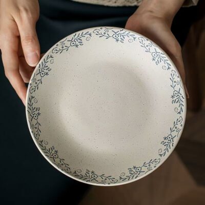 French dessert breakfast ceramic plates dinnerware set