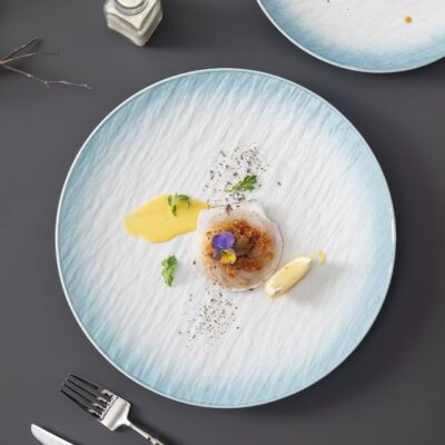 Western steak ceramic plates dinnerware set