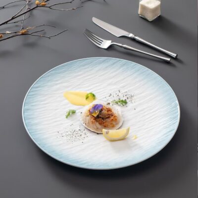 Western steak ceramic plates dinnerware set