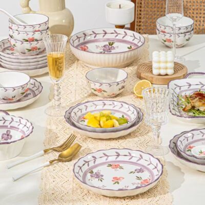 High-quality ceramic dinnerware sets for modern homes