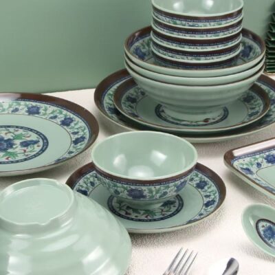 Restaurant melamine dinnerware sets for hotels and catering