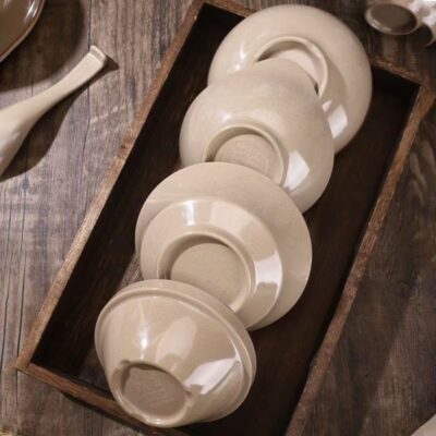 Vintage melamine dinnerware sets for home and restaurant